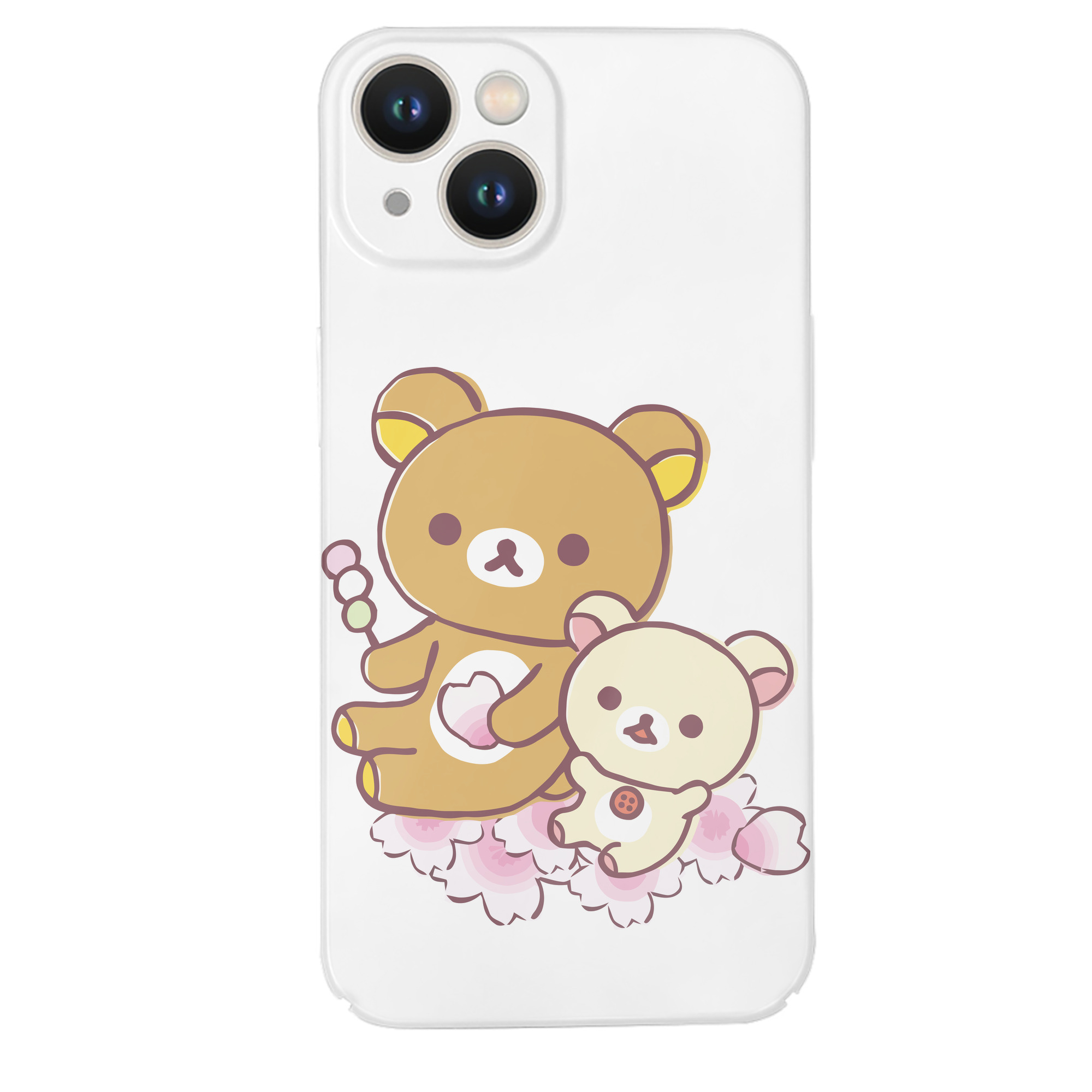 （画像用） リラックマ リラックマ キイロイトリ Rilakkuma Korilakkuma Kiiroitori 【iPhone 14シリーズ対応】ハードケース